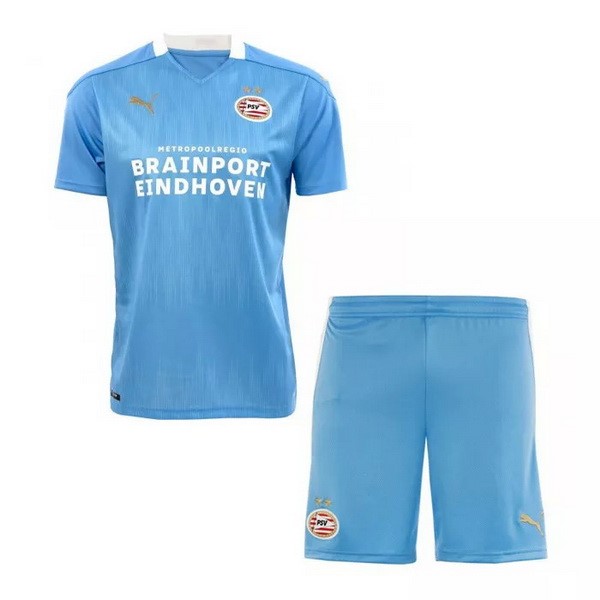 Trikot Eindhoven Auswarts Kinder 2020-21 Blau Fussballtrikots Günstig